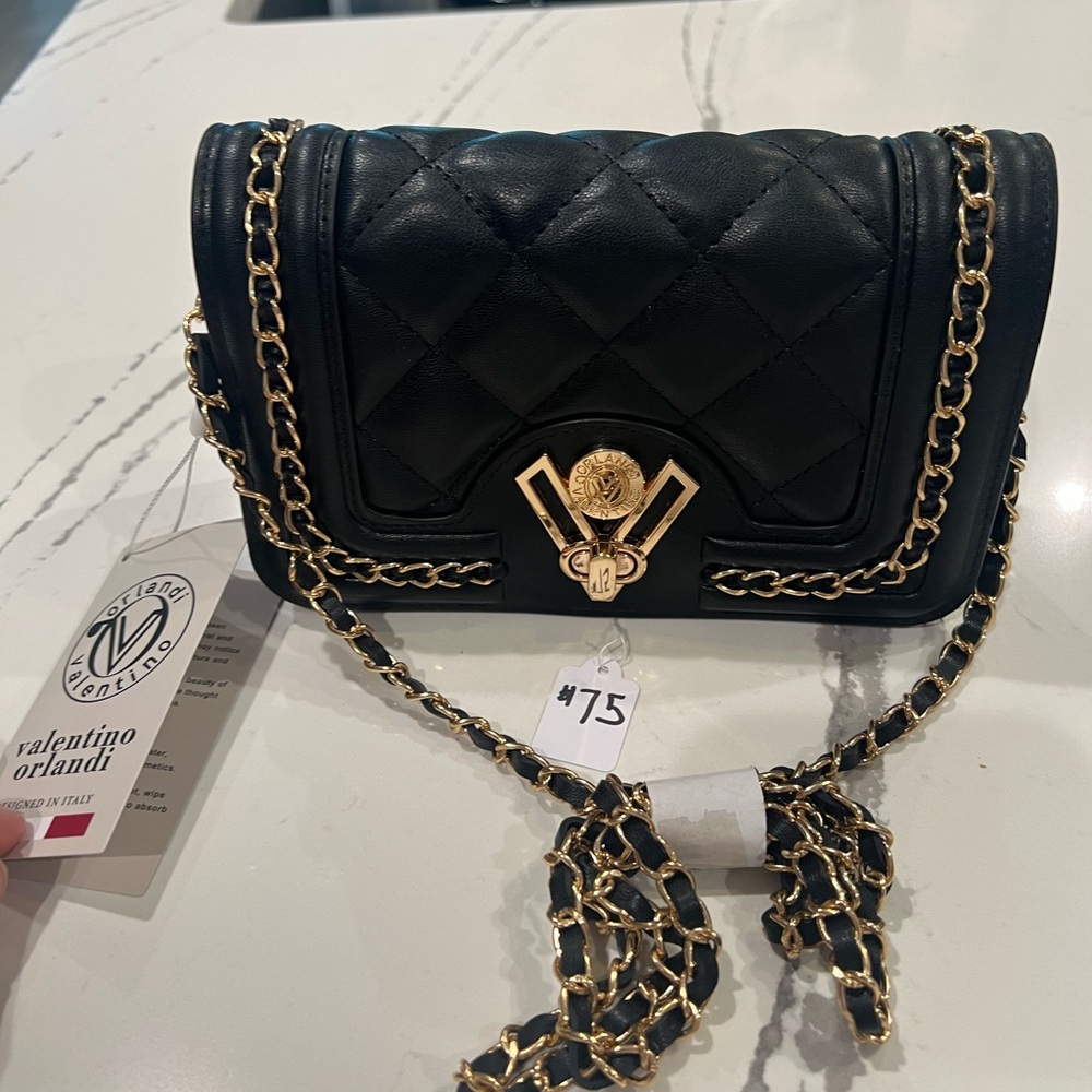 Valentino Orlandi Quilted Purse